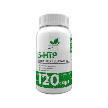 NaturalSupp - 5-Гидрокситриптофан (5-HTP) 1000мг, 120 капсул