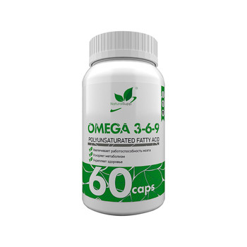 NaturalSupp - Омега 3-6-9 (Omega 3-6-9) 1000мг, 60 капсул
